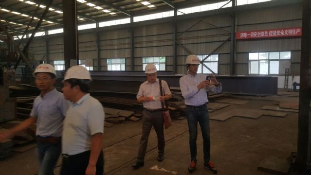 点击查看详细信息<br>标题：钢结构--外籍友人参观2 阅读次数：3739